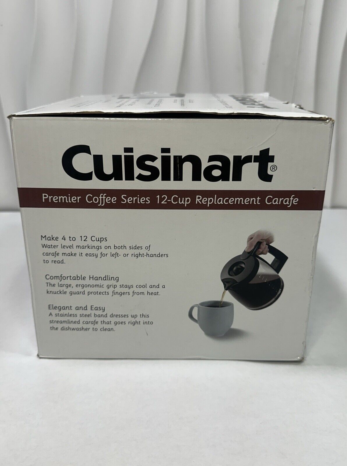 Cuisinart DCC-1200PRC Glass Carafe - Black